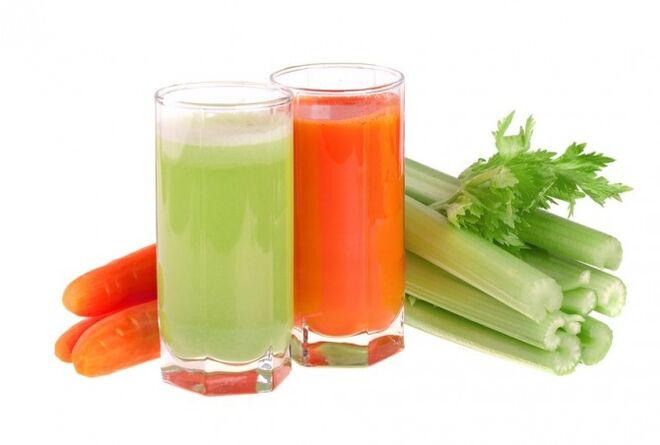Vegetable juices are not recommended for drinkers. 