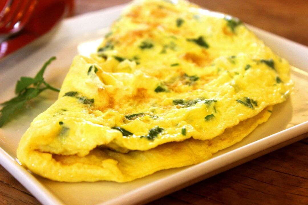Omelet is an egg dish that is allowed in the diet for patients with pancreatitis