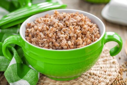 Buckwritten porridge